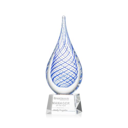 Corporate Awards - Modern Awards - Kentwood Clear on Robson Base Glass Award