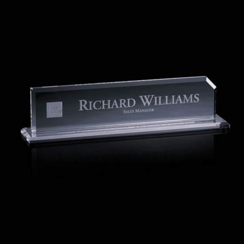 Corporate Gifts, Recognition Gifts and Desk Accessories - Desk Accessories - Reading Nameplate