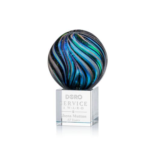 Corporate Awards - Modern Awards - Malton Spheres on Granby Base Glass Award