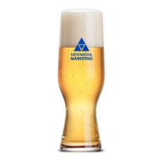 Leipzig Beer Glass - Imprinted - Etched Barware