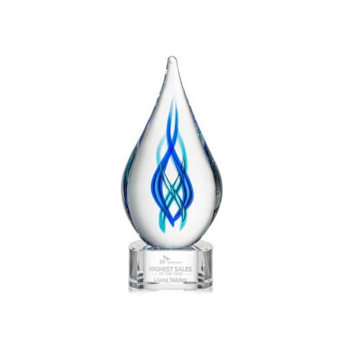 Corporate Awards - Modern Awards - Warrington on Paragon Base - Clear