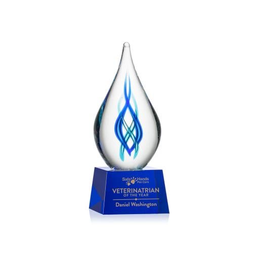 Corporate Awards - Modern Awards - Warrington on Robson Base - Blue