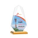 Jemma Full Color Amber Abstract / Misc Crystal Award