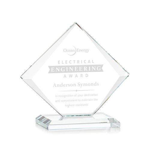 Corporate Awards - Crystal Awards - Griffith Clear Crystal Award