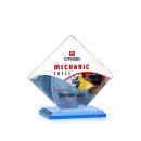 Griffith Full Color Sky Blue Crystal Award