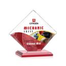 Griffith Full Color Red Crystal Award