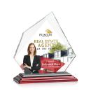 Lexus Full Color Rosewood Peak Crystal Award