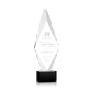 Manilow Black on Paragon Base Crystal Award