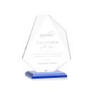 Picton Blue Abstract / Misc Crystal Award