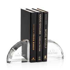 Ridgemount Bookends - Crystal Awards