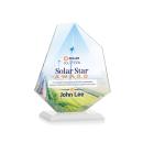 Picton Full Color White Abstract / Misc Crystal Award