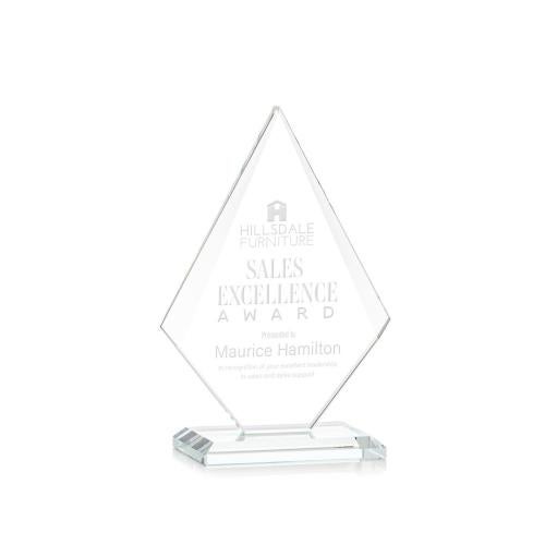 Corporate Awards - Crystal Awards - Rideau Clear Crystal Award