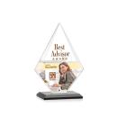 Rideau Full Color Black Crystal Award