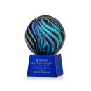 Malton Blue on Robson Base Spheres Glass Award