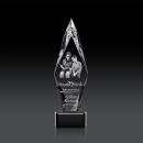 Manilow Black on Paragon Base (3D) Crystal Award