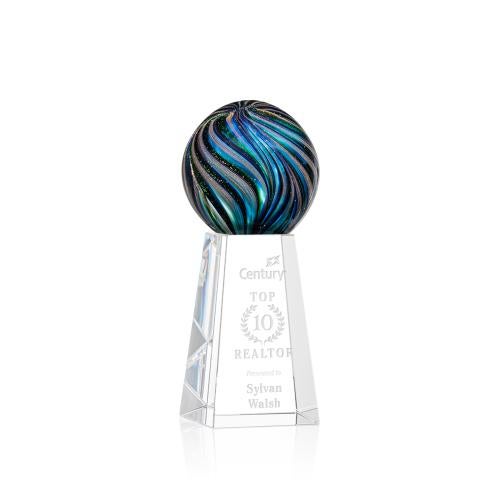 Corporate Awards - Modern Awards - Malton Spheres on Novita Base Glass Award