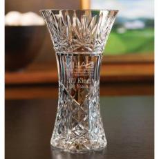 Employee Gifts - Clear Crystal Forsyth Flared Vase