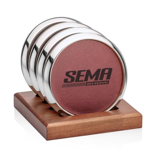 Corporate Recognition Gifts - Desk Accessories - Danville on Porterfield Base - Set of 4