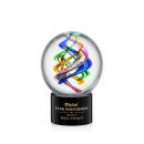 Galileo Black on Marvel Base Spheres Glass Award