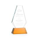 Kingsley Amber on Newhaven Base Crystal Award