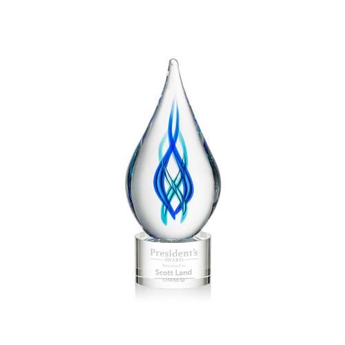 Corporate Awards - Modern Awards - Warrington on Marvel Base - Clear