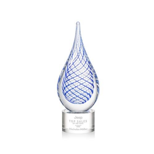 Corporate Awards - Modern Awards - Kentwood Clear on Marvel Base Glass Award