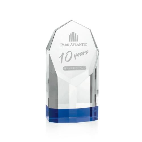 Corporate Awards - Glass Awards - Colored Glass Awards - Rosseau Crystal Award