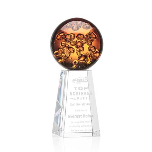 Corporate Awards - Modern Awards - Avery Spheres on Novita Base Glass Award