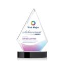 Sarasota Full Color Black Crystal Award