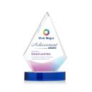 Sarasota Full Color Blue Crystal Award