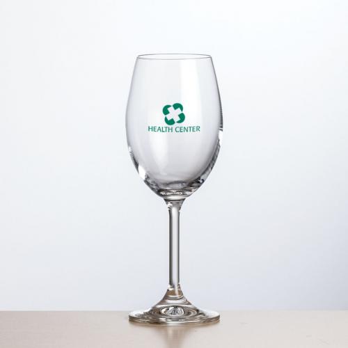 Corporate Gifts, Recognition Gifts and Desk Accessories - Etched Barware - Wine Glasses - Naples Wine - Imprinted