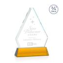 Fyreside Amber on Newhaven Crystal Award