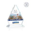 Fyreside Full Color Clear Crystal Award