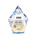 Devron Full Color Blue Crystal Award