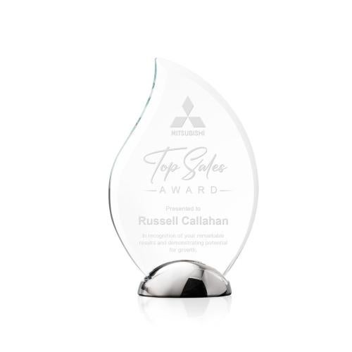 Corporate Awards - Crystal Awards - Crystal Flame Awards - Neskita Flame Crystal Award