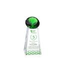 Novita Full Color Emerald Crystal Award