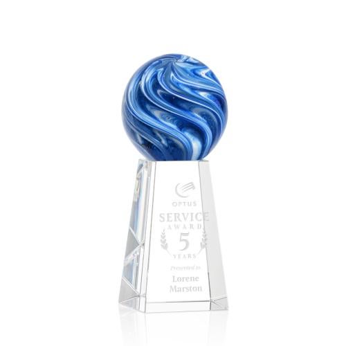 Corporate Awards - Modern Awards - Naples Spheres on Novita Base Glass Award