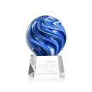 Naples Clear on Robson Base Spheres Glass Award