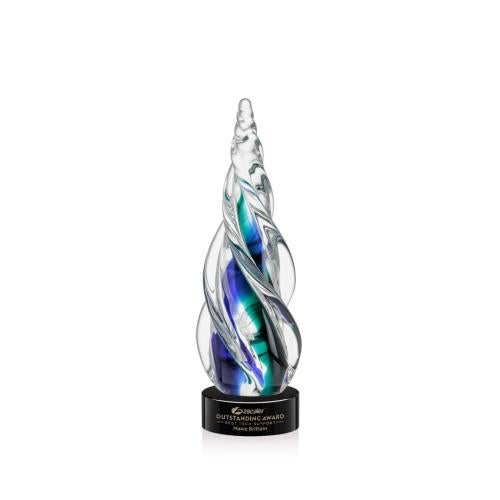 Corporate Awards - Modern Awards - Alderon on Stanrich Base - Black