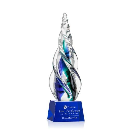 Corporate Awards - Modern Awards - Alderon on Robson Base - Blue
