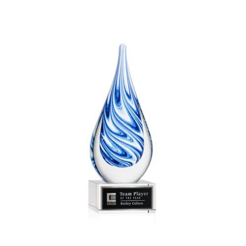 Corporate Awards - Modern Awards - Marlin on Hancock Base - Clear