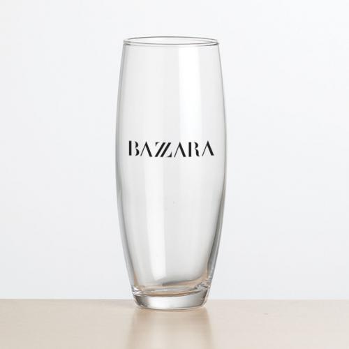Corporate Gifts, Recognition Gifts and Desk Accessories - Etched Barware - Stanford Stemless Flute - Imprinted 9oz