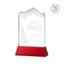 Kilimanjaro Red on Newhaven Peak Crystal Award