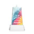 Millington Full Color Clear on Base Star Crystal Award
