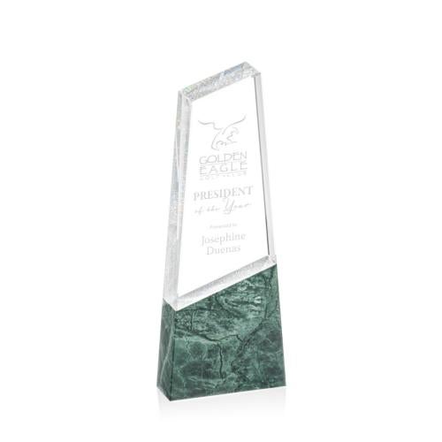 Corporate Awards - Crystal Awards - Crystal Pillar Awards - Lamont Tower