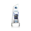 Belmont Tower Full Color Clear on Stanrich Obelisk Crystal Award