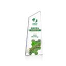 Belmont Tower Full Color Obelisk Crystal Award
