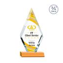 Richmond Full Color Amber Crystal Award