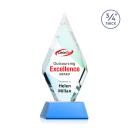 Richmond Full Color Sky Blue on Newhaven Crystal Award