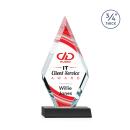 Richmond Full Color Black Crystal Award